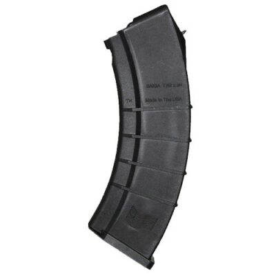 SGM Tactical Saiga 7.62x39 30-Round Magazine- Black Polymer- SSGMP76230