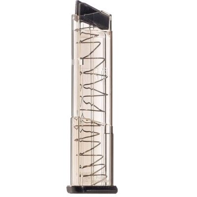 Elite Tactical Systems M&P Shield 9mm Luger 12-Round Extended Magazine- Translucent Polymer- SW9-SHD-12