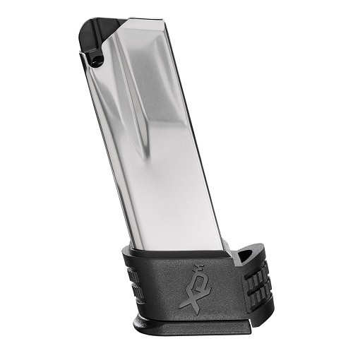 Springfield Armory XD-M 9mm Luger 19-Round Extended Magazine w/ Grip Sleeve #1- Stainless Steel- XDM50191