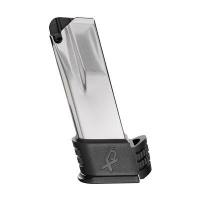 Springfield Armory XD-M Elite Compact 10mm Auto 15-Round Extended Magazine w/ Grip Sleeve #1- Stainless Steel- XDME50151