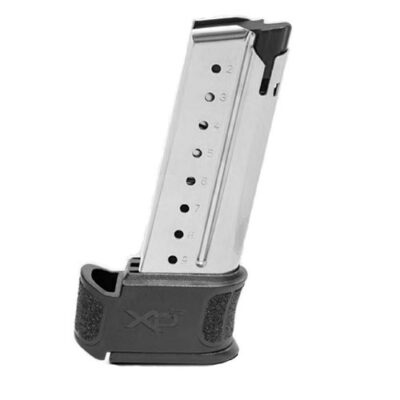 Springfield Armory XD-S Mod2 9mm Luger 9-Round Extended Magazine w/ Grip Sleeve- Stainless Steel- XDSG09061