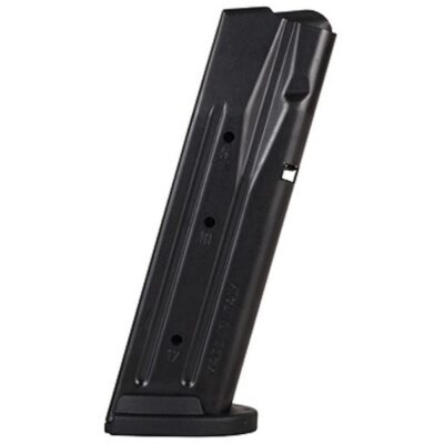 SIG SAUER P250/P320 Full Size 9mm 17-Round Magazine- Black Steel- MAG-MOD-F-9-17