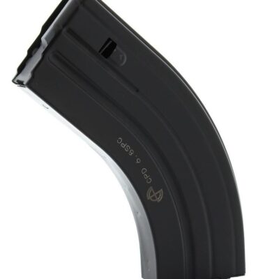 C Products Duramag SS AR-15 6.8mm SPC 28-Round Magazine with Anti-Tilt Follower- Black Steel