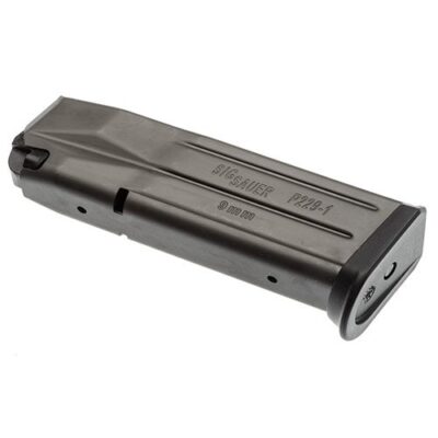 SIG SAUER  P229  9mm 10-Round Magazine- New E2 Grip Style- Matte Steel