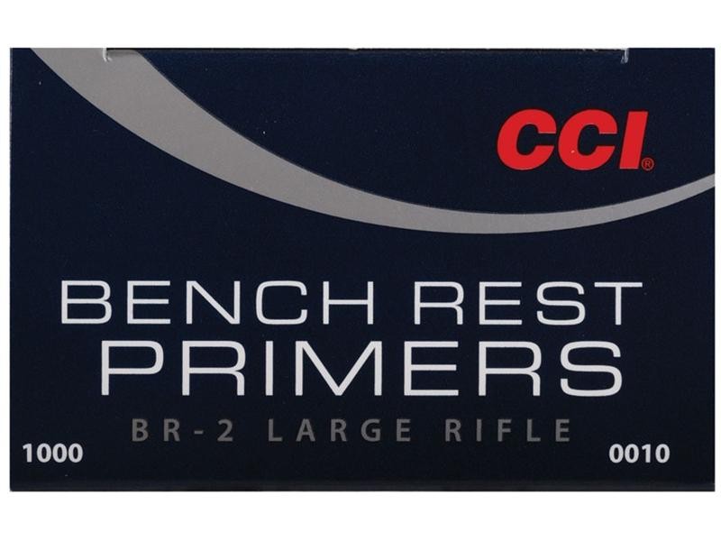 CCI Large Rifle Bench Rest Primers #BR2- Box of 1000 (HAZMAT Fee Required)- 10