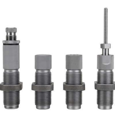 an image of the product Hornady Custom Grade New Dimension .450 Bushmaster 4-Die Reloading Set- 546452