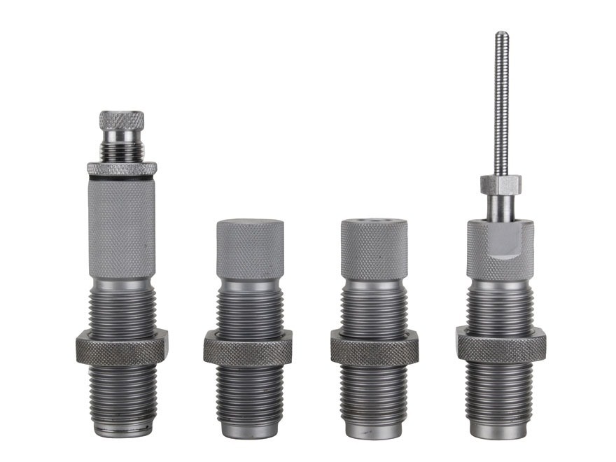 an image of the product Hornady Custom Grade New Dimension .450 Bushmaster 4-Die Reloading Set- 546452