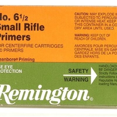 Remington Small Rifle Primers #6-1/2- Box of 1000 (HAZMAT Fee Required)- x22606