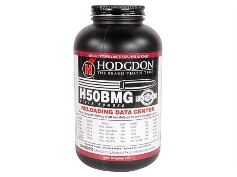 Hodgdon H50BMG Smokeless Powder- 1 Lb. (HAZMAT Fee Required)- H50BMG1