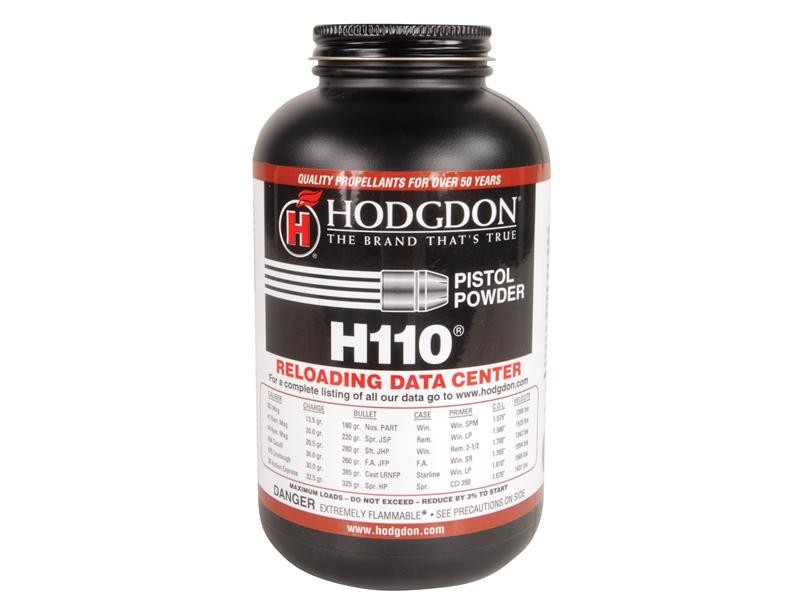 Hodgdon H110 Smokeless Powder- 1 Lb. (HAZMAT Fee Required)- H1101