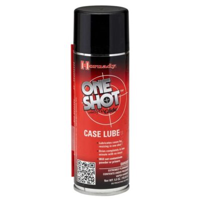 an image of the product Hornady One Shot Case Lube- 5 oz Aerosol- 9991