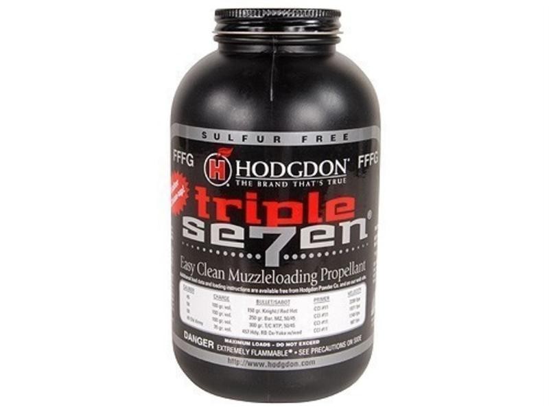 Hodgdon Triple Seven Black Powder Substitute FFFg- 1 Lb. (HAZMAT Fee Required)- HT731