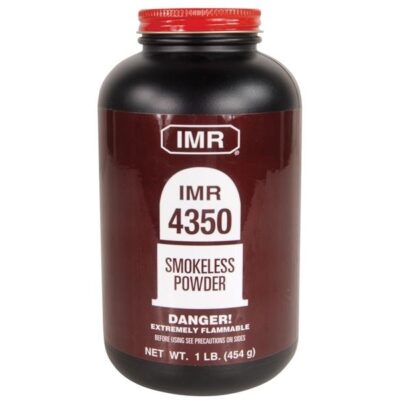 IMR 4350 Smokeless Powder- 1 Lb. (HAZMAT Fee Required)- IMR4350-1
