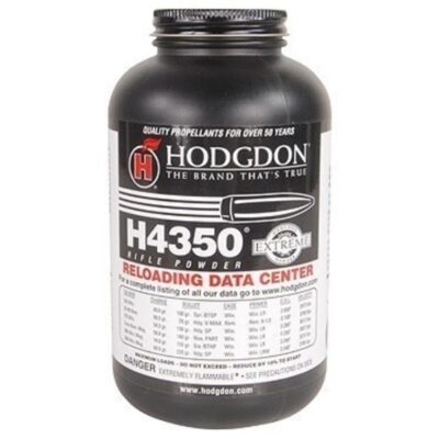 Hodgdon H4350 Smokeless Powder- 1 Lb. (HAZMAT Fee Required)- H43501