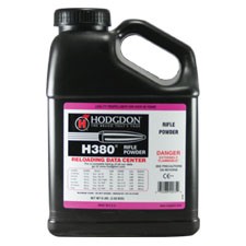 Hodgdon H380 Smokeless Powder- 8 Lbs. (HAZMAT Fee Required)- H3808