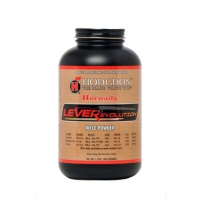 Hodgdon Hornady LEVERevolution Smokeless Powder- 1 Lb. (HAZMAT Fee Required)- HLEV1