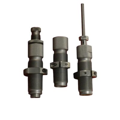 an image of the product Hornady Custom Grade New Dimension 10mm Auto/.40 S&W 3-Die Reloading Set- 546533