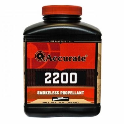 Accurate 2200 Smokeless Powder- 1 Lb. (HAZMAT Fee Required)- A22001