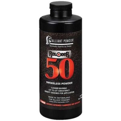 Alliant Reloder 50 Smokeless Powder- 1 Lb. (HAZMAT Fee Required)- HRL501