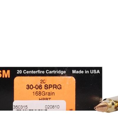 HSM Trophy Gold .30-06 Springfield 168 Gr. Berger Hunting VLD Hollow Point Boat Tail- Box of 20