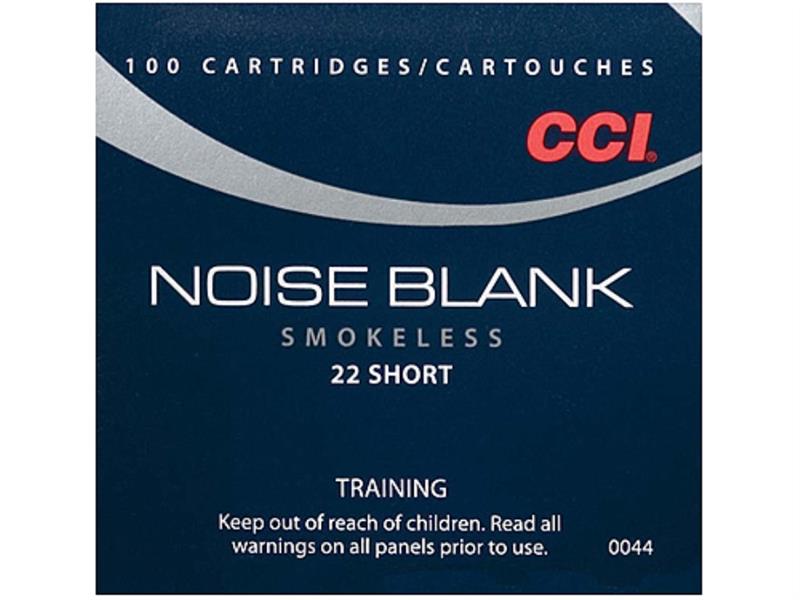 an image of the product CCI .22 Short Noise Blanks - 44