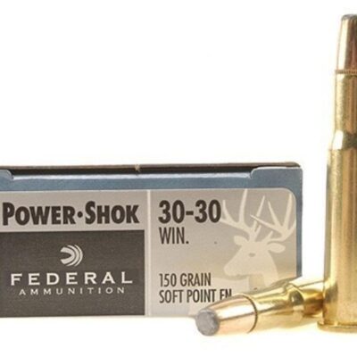 Federal .30-30 Winchester 150 Gr. Soft Point Flat Nose- Box of 20