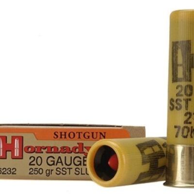 Hornady 20 Gauge 2-3/4" 250 Gr. SST Sabot Slug- Box of 5