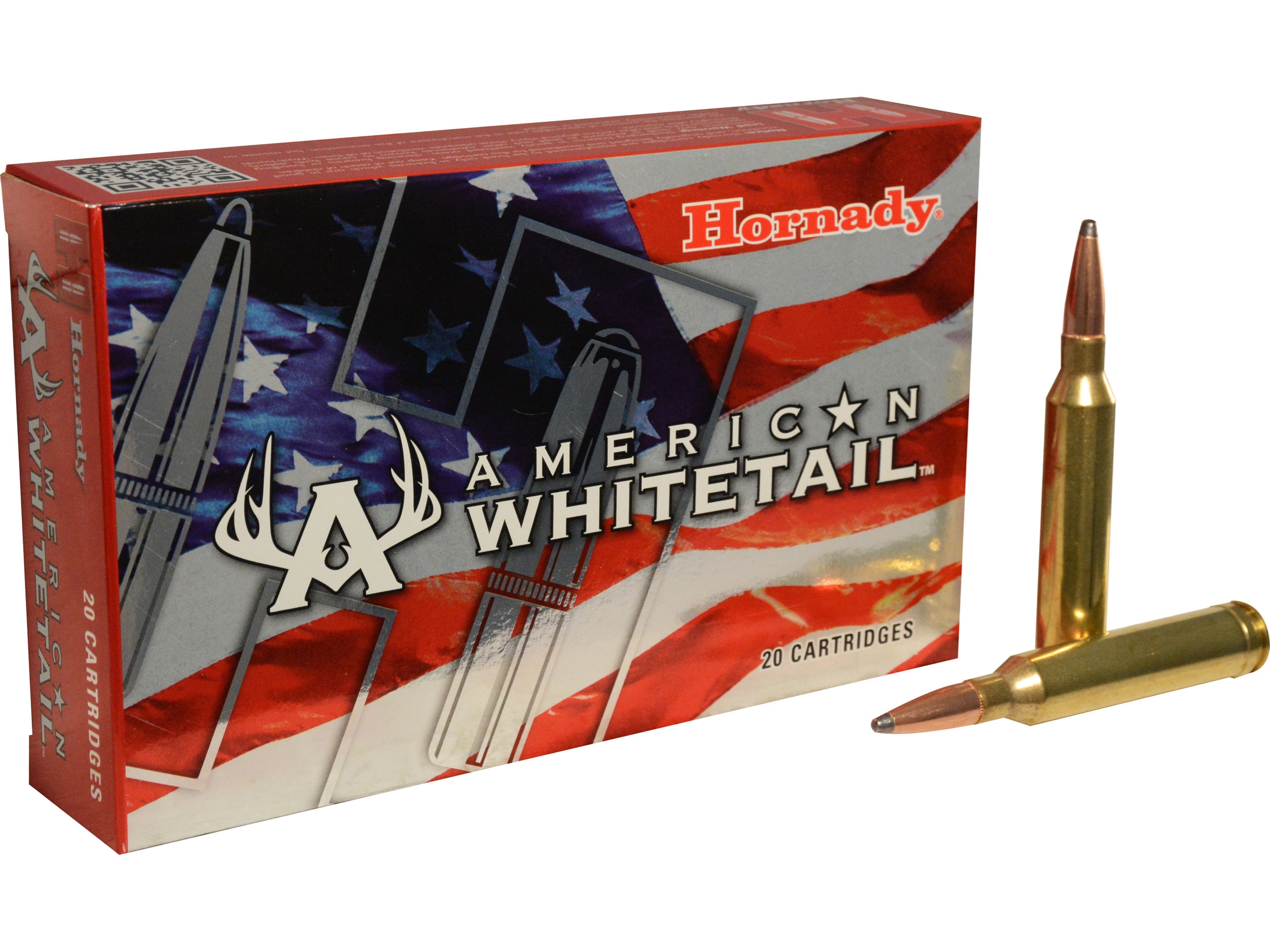 Hornady American Whitetail 7mm Remington Magnum 154 Gr. Interlock Spire Point- Box of 20