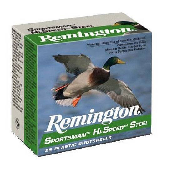 Remington Sportsman Hi-Speed Steel 10 Gauge 3-1/2" 1-3/8 oz BB Non-Toxic Steel Shot- Box of 25