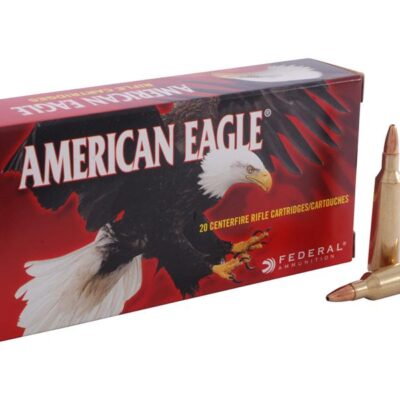 Federal American Eagle .22-250 Remington 50 Gr. Jacketed Hollow Point- Box of 20