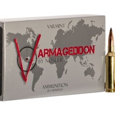 Nosler Varmageddon 6mm Creedmoor 70 Gr. Flat Base Polymer Tip- Box of 20
