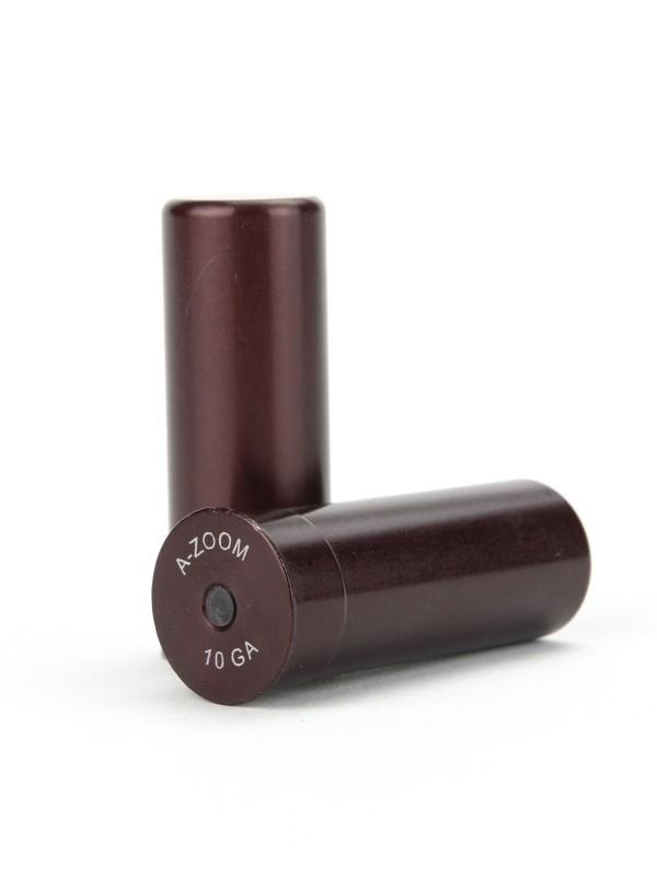 an image of the product A-ZOOM Action Proving Dummy Round, 10 Gauge, Snap Cap, Package of 2- 12210