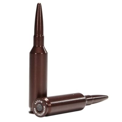 an image of the product A-ZOOM Action Proving Dummy Round, 6mm Creedmoor, Snap Cap, Package of 2- 12305