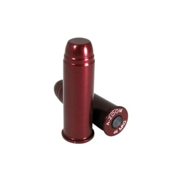 an image of the product A-ZOOM Action Proving Dummy Round .44 Magnum, Snap Cap, Package of 6- 16120