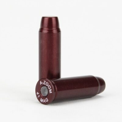 an image of the product A-ZOOM Action Proving Dummy Round .41 Magnum, Snap Cap, Package of 6- 16127