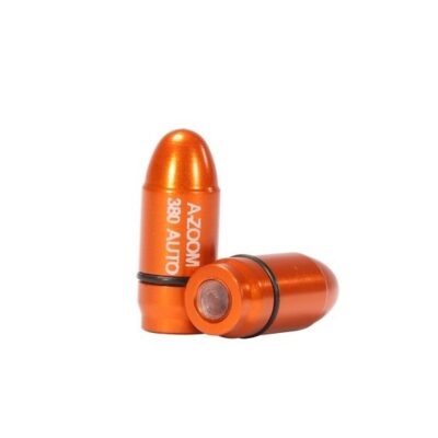 an image of the product A-ZOOM Action Proving Dummy Round .380 ACP, Striker Cap, Package of 2- 17101
