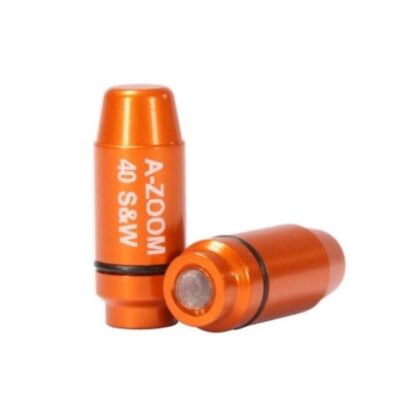 A-ZOOM Action Proving Dummy Round .40 S&W, Striker Cap, Package of 2
