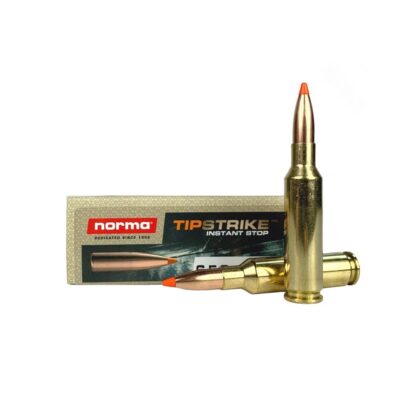 Norma TipStrike 6.5 Creedmoor 140 Gr. Polymer Tip Flat Base- Box of 20