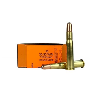 HSM .30-30 Winchester 150 Gr. Round Nose Soft Point- Box of 20