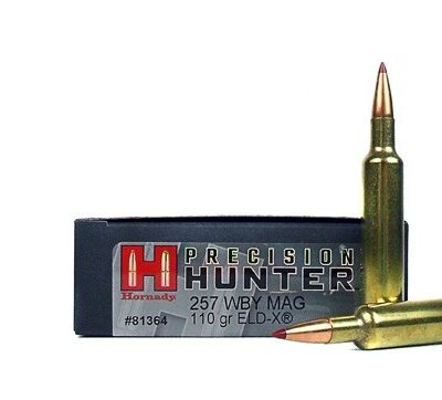 Hornady Precision Hunter .257 Weatherby Magnum 110 Gr. ELD-X- Box of 20