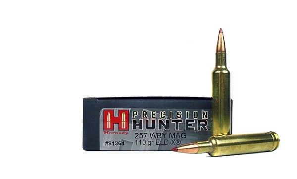 Hornady Precision Hunter .257 Weatherby Magnum 110 Gr. ELD-X- Box of 20