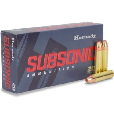 Hornady Subsonic .450 Bushmaster 395 Gr. Sub-X- Box of 20