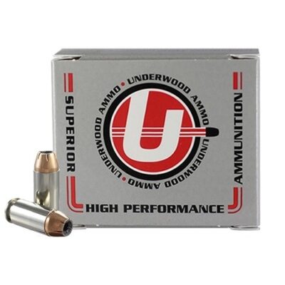 Underwood .40 S&W 180 Gr. Nosler Sporting Handgun Jacketed Hollow Point- Box of 20