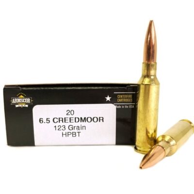 Armscor USA 6.5 Creedmoor 123 Gr. Hollow Point Boat Tail- Box of 20
