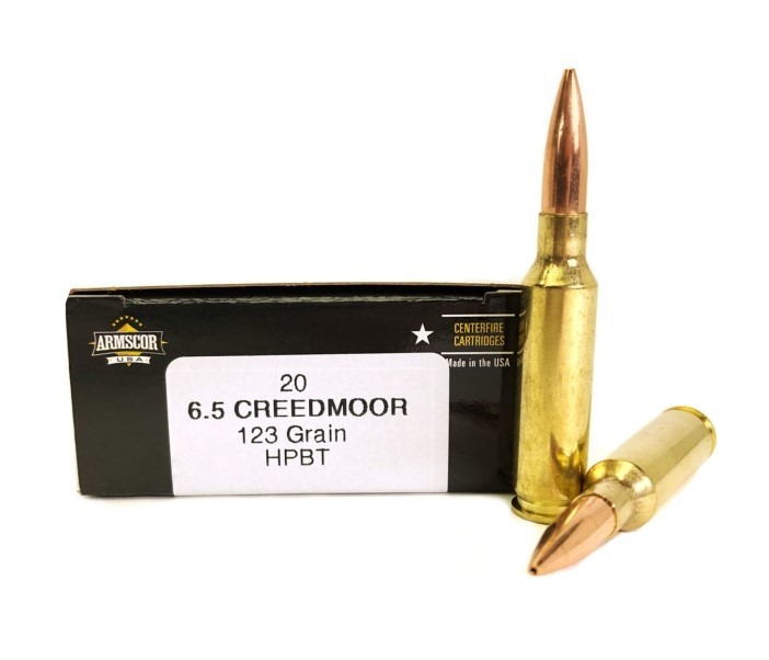 Armscor USA 6.5 Creedmoor 123 Gr. Hollow Point Boat Tail- Box of 20