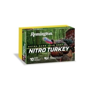 Remington Nitro Turkey 12 Gauge 3-1/2" 2oz #6 Extra Hard Lead Shot- Box of 10- NT12356