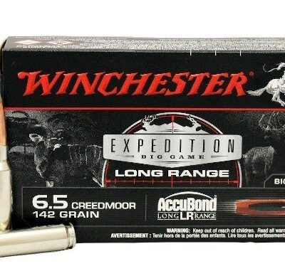 Winchester Expedition Big Game 6.5 Creedmoor 142 Gr. Nosler AccuBond Long Range- Box of 20
