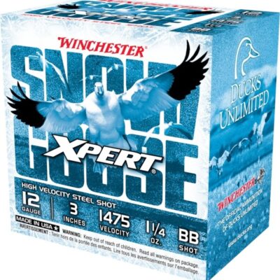 Winchester Xpert Snow Goose 12 Gauge 3" 1-1/4 oz BB Non-Toxic Steel Shot- Box of 25