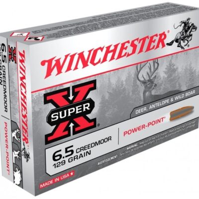 Winchester Super-X 6.5 Creedmoor 129 Gr. Power Point- Box of 20
