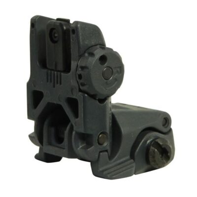 an image of the product MAGPUL MBUS Gen 2 Flip-Up Rear Sight AR-15 Polymer- GRAY - MAG248-GRY